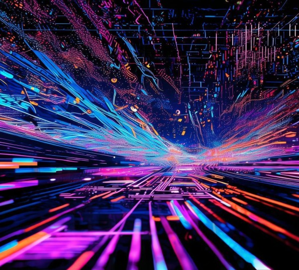 炫酷黑科技动态背景壁纸，数字背景之视觉盛宴——科技与视觉盛宴的完美融合