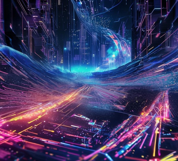 暗夜炫彩科技动态壁纸——设计师的视觉盛宴 暗夜炫彩科技动态壁纸——设计师的视觉盛宴